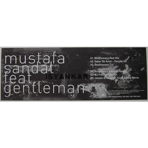 Mustafa Sandal Feat. Gentleman - Isyankar