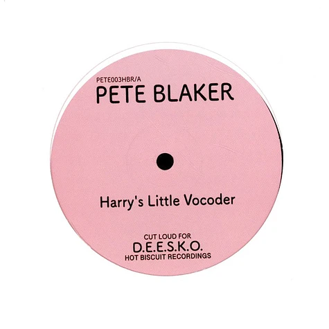 Pete Blaker - Harry's Little Vocoder