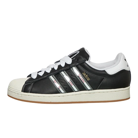 adidas x Korn Superstar Korn Core Black Transl Better Scarlet HHV