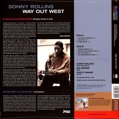 Sonny Rollins - Way Out West