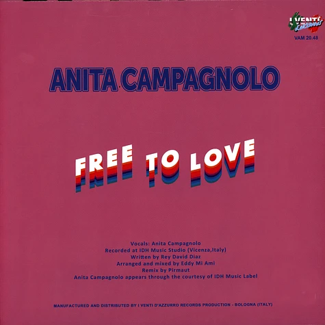 Anita Campagnolo - Free To Love