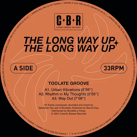 Toolate Groove / Bass Toast - The Long Way Up EP