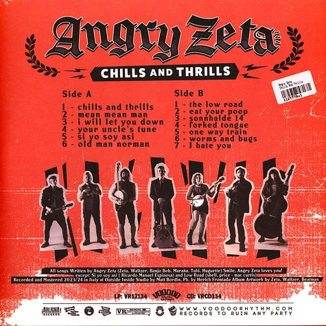 Angry Zeta - Chills And Thrills