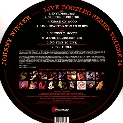 Johnny Winter - Live Bootleg Series Volume 14