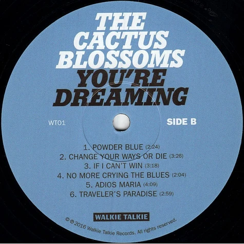 The Cactus Blossoms - You're Dreaming
