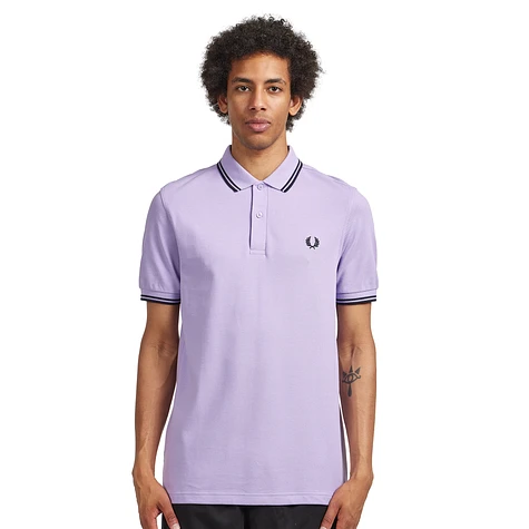 Fred Perry Twin Tipped Fred Perry Shirt Ultra Violet Navy Navy HHV