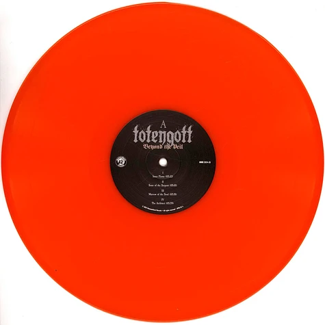 Totengott - Beyond The Veil Orange Vinyl Edition