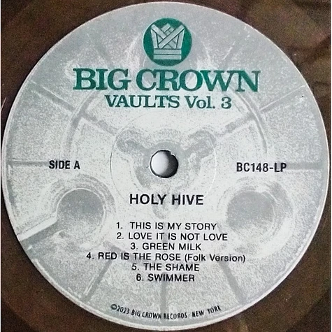 Holy Hive - Big Crown Vaults Vol. 3
