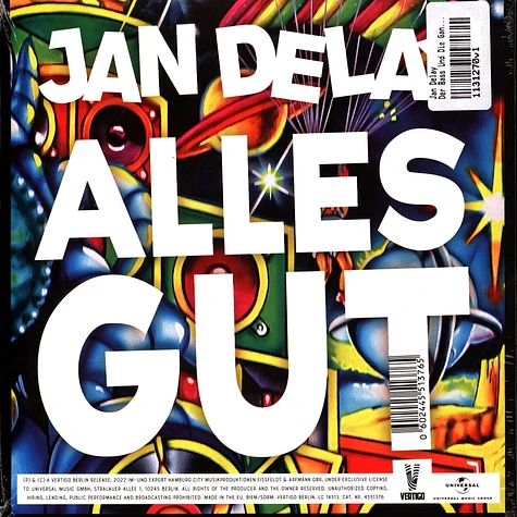 Jan Delay - Der Bass Und Die Gang / Alles Gut Limited Single