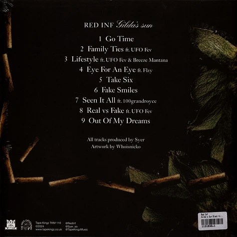 Red Inf - Gilda's Sun Black Vinyl Edition