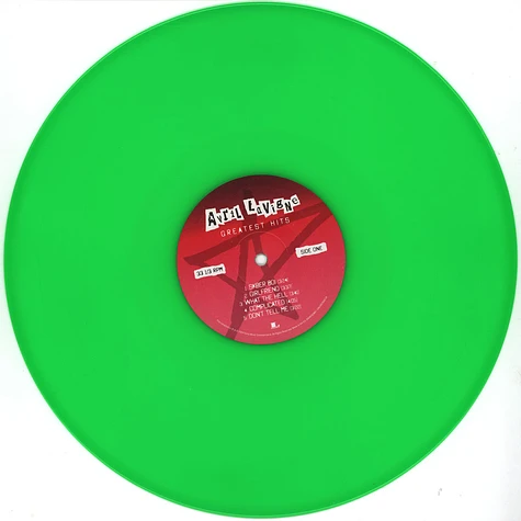 Avril Lavigne - Greatest Hits Neon Green Vinyl Edition