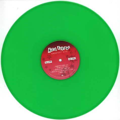 Avril Lavigne - Greatest Hits Neon Green Vinyl Edition