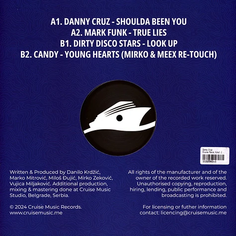 Danny Cruz - Cruise Music Vinyl Jams Volume X