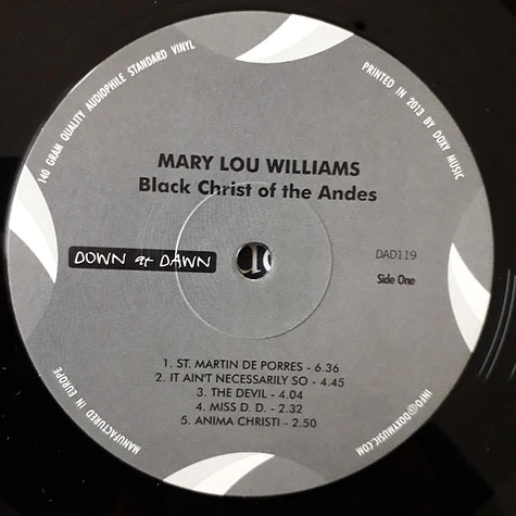 Mary Lou Williams - Black Christ Of The Andes