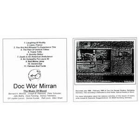Doc Wör Mirran - The Music Of Blood