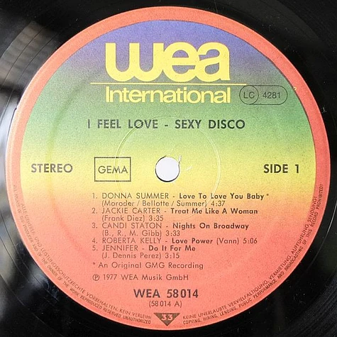 V.A. - I Feel Love - Sexy Disco