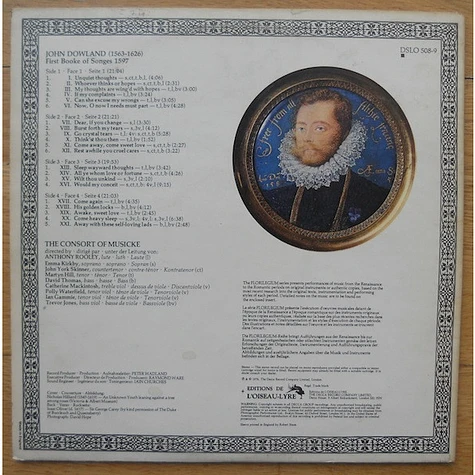 John Dowland - The Consort Of Musicke - First Booke Of Songes 1597