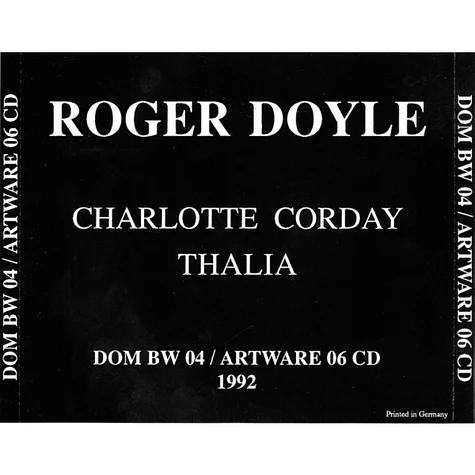 Roger Doyle - Charlotte Corday / Thalia