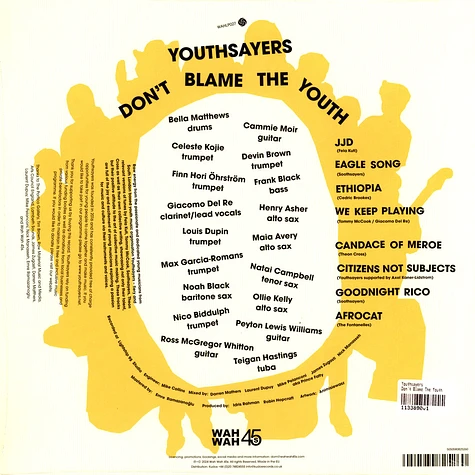 Youthsayers - Don't Blame The Youth