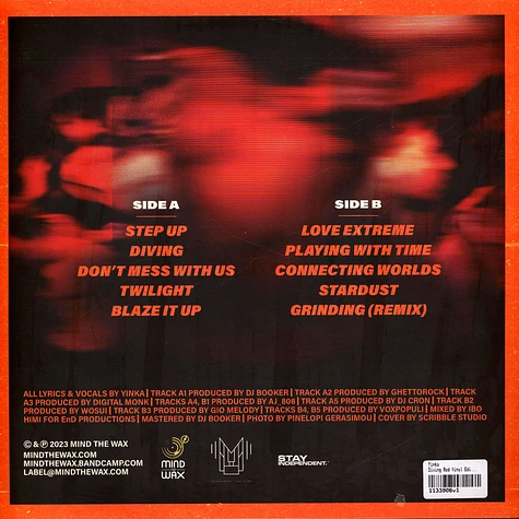 Yinka - Diving Red Vinyl Edition