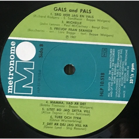 Gals And Pals - I San Francisco