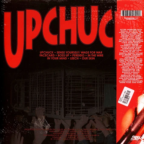 Upchuck - Yense Yourself (2024 Segall Mix) Blood Splatter Vinyl Edition