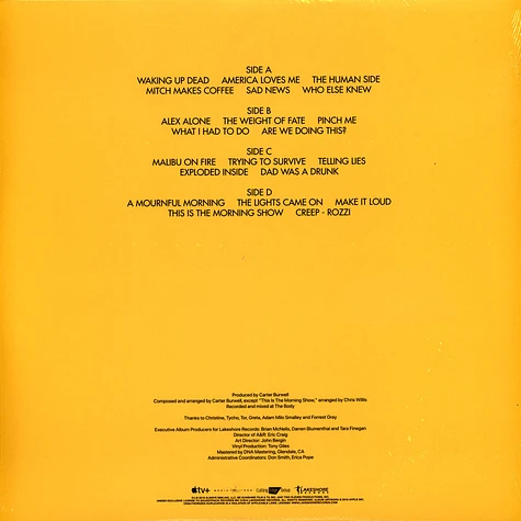 Carter Burwell - OST The Morning Show: Season 1 Vinyl Edition