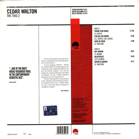 Cedar Walton - The Trio 2