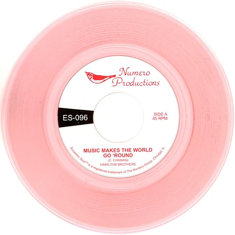 Hamilton Brothers - Music Makes The World Go 'Round Castaway Clear Pink Vinyl Edition