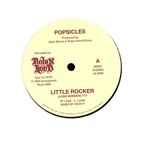 Popsicles - Little Rocker Long Version Mixes By Sean P. / Block Party Remix Mixed By Ge-Ology
