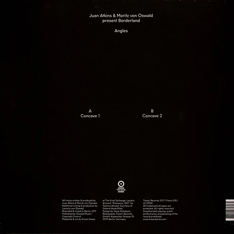 Juan Atkins & Moritz Von Oswald present Borderland - Angles 2024 Repress