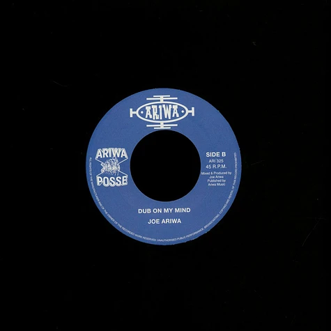 Kyla & Joe Ariwa - Dub You Mind (Play One More Dub) / Dub On My Mind