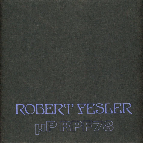 Robert Fesler - µP RPF78