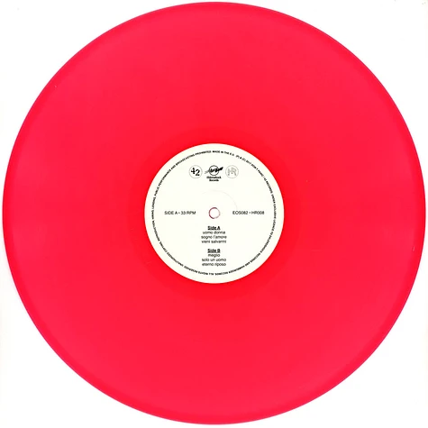 Andrea Lazlo De Simone - Uoma Donna Pink Vinyl Edition