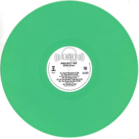 Project Pat - Ghetty Green Aqua & Mint Green Vinyl Edition