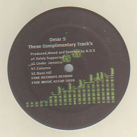 Omar-S - These Complimentary Track'x