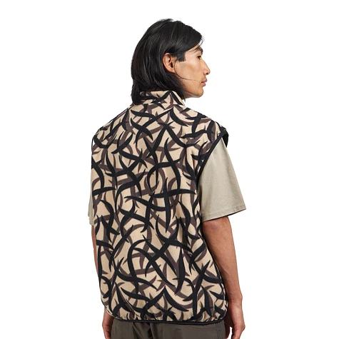 Gramicci - Reversible Fleece Vest (Tribal Terra) | HHV