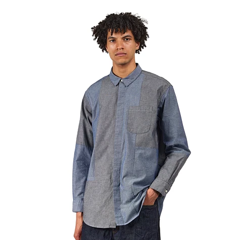 Engineered Garments - Combo Short Collar Shirt