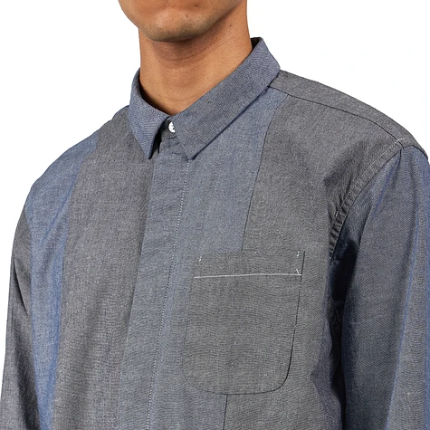 Engineered Garments - Combo Short Collar Shirt