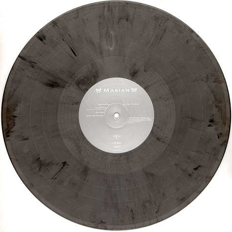 Mariah Carey - #1's Metallic Silver Black Swirl Vinyl Edition