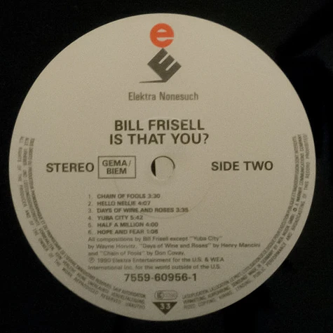 Bill Frisell - Is That You?