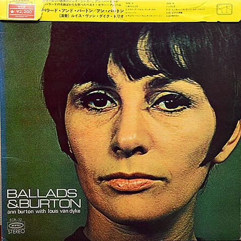 Ann Burton With Louis Van Dyke Trio - Ballads & Burton