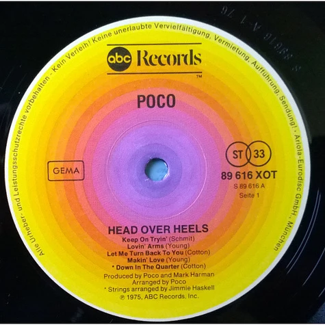 Poco - Head Over Heels