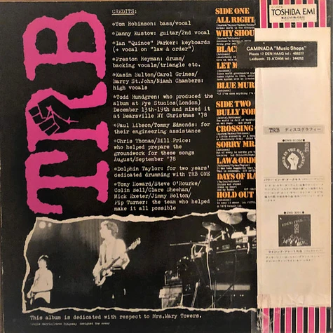 Tom Robinson Band - TRB Two