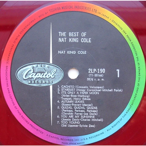 Nat King Cole - The Best Of Nat King Cole