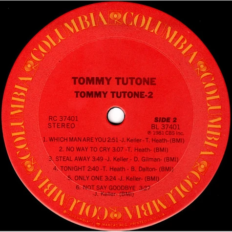 Tommy Tutone - Tommy Tutone-2