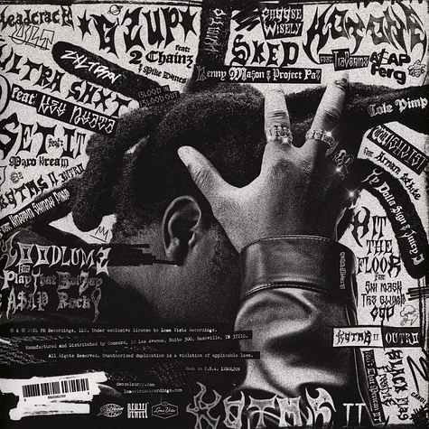 Denzel Curry - King Of The Mischievous South Volume II Black Vinyl Edition