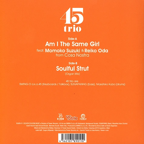 45trio - Am I The Same Girl