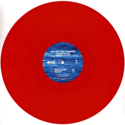 Red Hot Chili Peppers - Californication Red & Ocean Blue Vinyl Edition