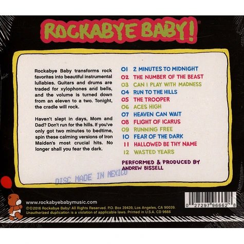 Rockabye Baby! - Lullaby Renditions Of Iron Maiden